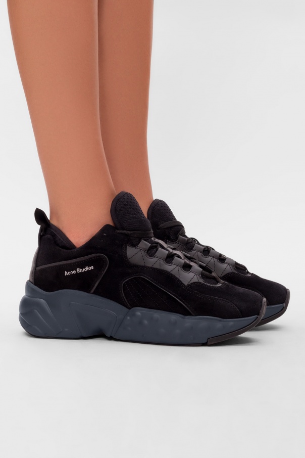 Acne studios black manhattan hot sale sneakers